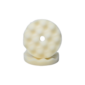 6.5" White Waffle Pad 2pk